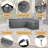 Outdoor Patio Sectional Cover-670856253