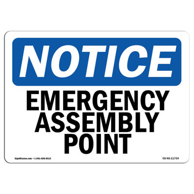 Emergency Assembly Point Sign