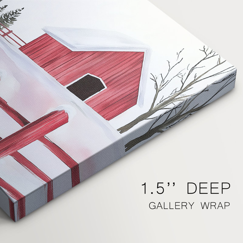 Christmas Holiday Arts - Gallery Wrapped Canvas XMA171538, 12" H x 18" W