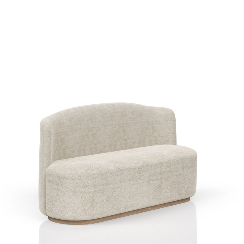 Banquette rembourrée Diva avec dossier rembourré