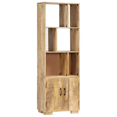 Meola 180cm H x 60cm W Solid Wood Standard Bookcase