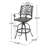 Creigh Metal Outdoor 29.5'' Bar Stool