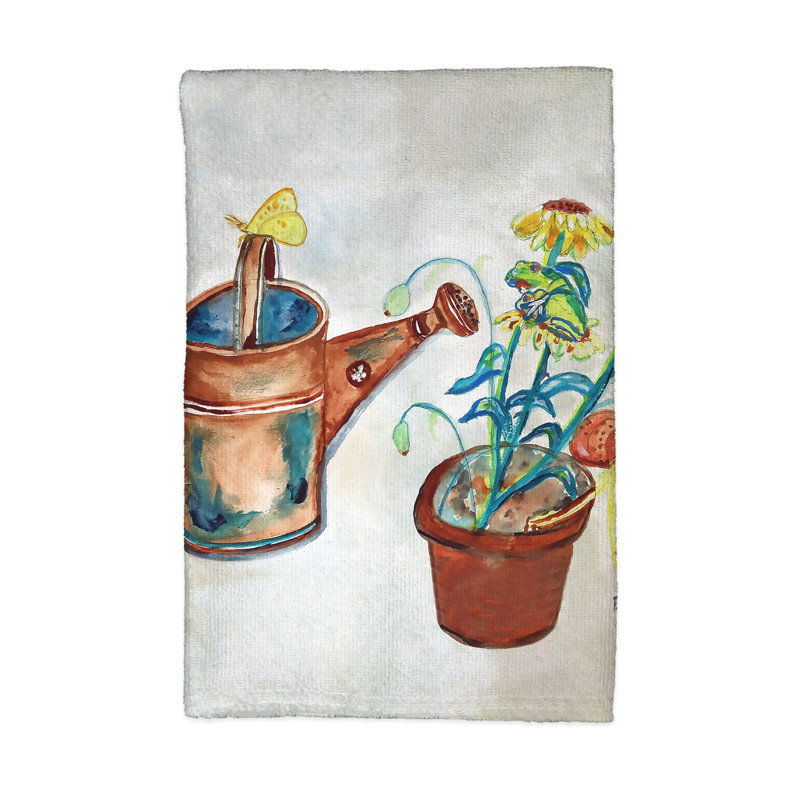 Watering Can Kitchen Towel