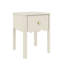 Table de chevet 1 tiroir de 18 po de largeur avec détails ondulés-1091921069