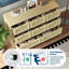 Commode 6 tiroirs Boho