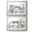 Right Conditions I - Ensemble de 2 reproductions de cadres photo-1546167105-1546167119