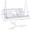 Balancelle de patio en bois 3 places Outsunny