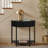 Half Moon Console Table With Storage