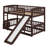 Jeneine Kids Twin Over Twin Bunk Bed-1044033479