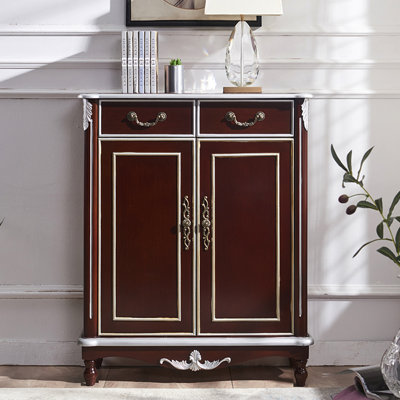 Armoire de rangement Fine Carved Art