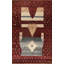 Tapis oriental marocain en laine fait à la main 10 x 14 po