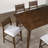 Canton Solid Wood Dining Set With Upholstered Chairs-1286025872