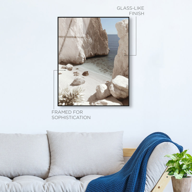 Cliff Haven High-Gloss Frameless Acrylic Glass Wall Art Landscape & Nature Print by Oliver Gal, Ready to Hang, 16 x 20