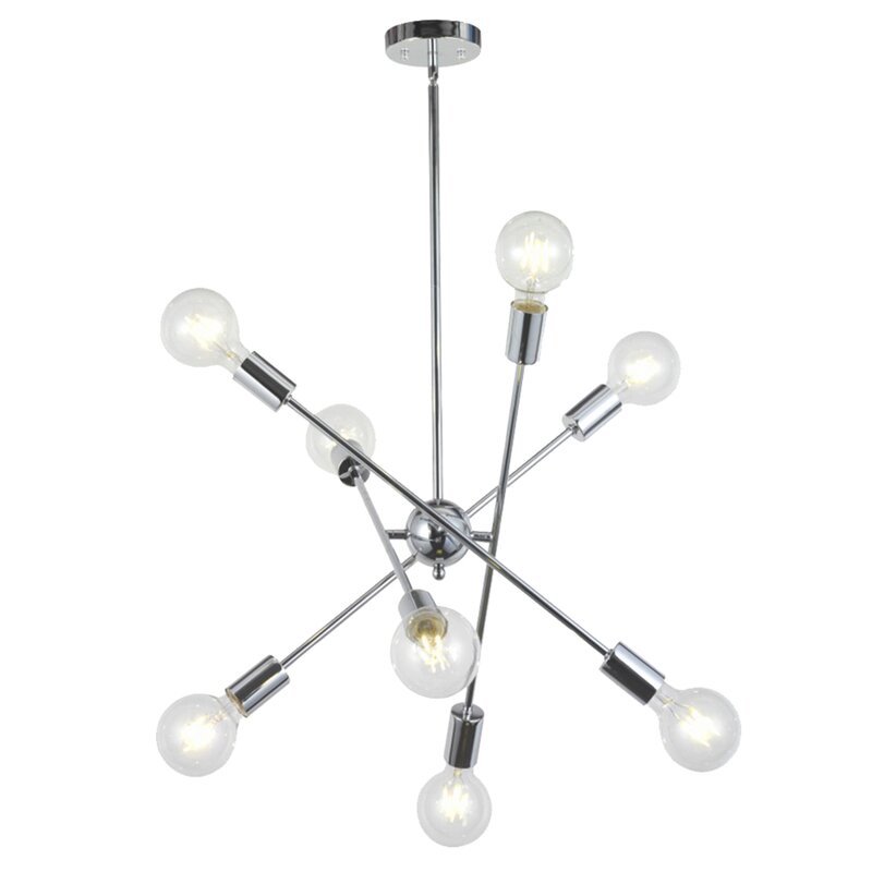 Corrigan Studio® Amoret 8 - Light Sputnik Sphere Chandelier & Reviews ...