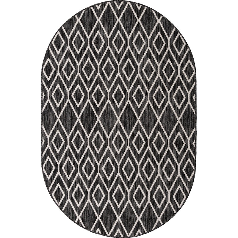 Tapis d'extérieur Destiny, Ovale 5 pi 3 po x 8 pi