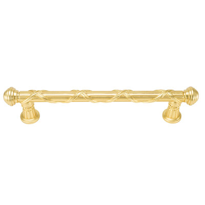 EDGAR BEREBI BERKLEY 8" CENTER TO CENTER SMALL APPLIANCE PULL IN SATIN GOLD PLATE