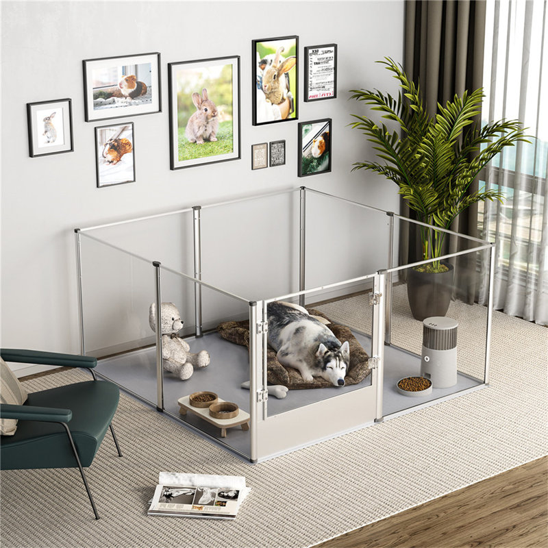 Playpen Pet Pen, 80.5 cm H x 132 cm W x 132 cm D