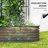 Galvanized Raised Garden Beds with Arch Trellis