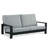 Hoyt 4-Piece Aluminum Lounge Outdoor Modern Conversation Sofa Set-1720006794