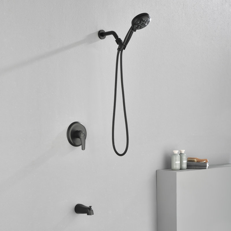 Shower Faucet, Matte Black
