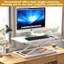 Adjustable Metal Base Standing Desk Converter