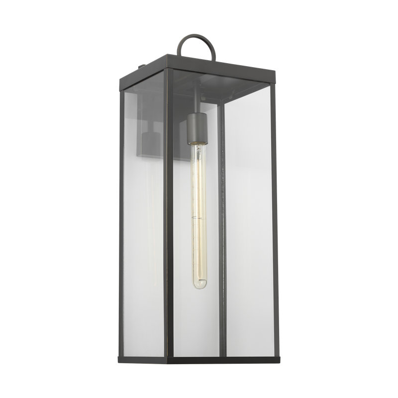 Howell Wall Lantern, Antique Bronze, 24.25" H x 9" W x 8.5" D