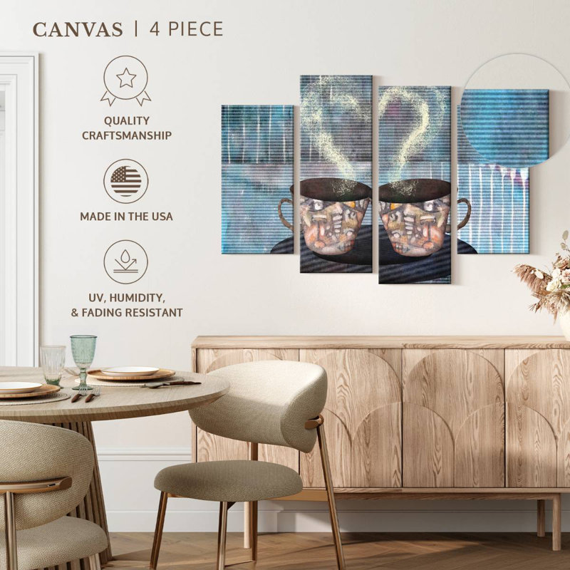 Yarlin Coffee For Two, 27" H x 43" W