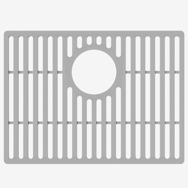 Silicone Grid Sink Grid, Gray