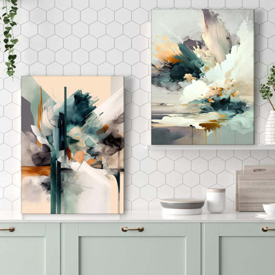 2 Piece Wrapped Canvas Print