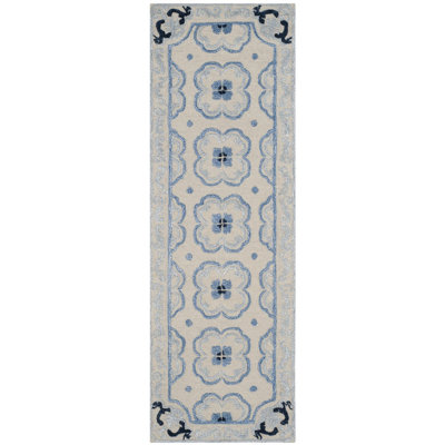 Cruz Hand Tufted Wool, Viscose Oriental Rug
