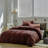 Solid Color Comforter Dark Color 3 PCs Bedding Set Deep Color Bed Comforter Set-115667187-115922242