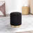 Teddy Fleece Round Ottoman With Storage-1719178833