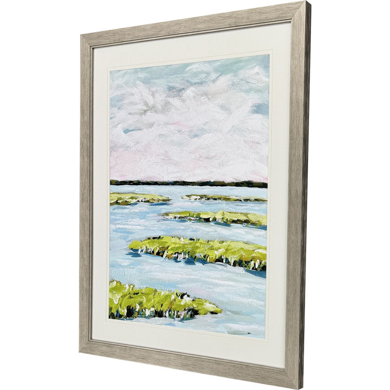 Early Morning Marsh Print by Devine Paragon