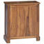 Solid Wood Rectangle Accent Cabinet