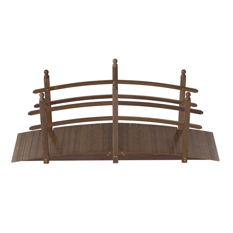 Pont de jardin en bois Kinfant