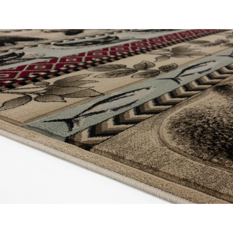 Shirk Indoor Rug, Rectangle 3'9" x 5'9"