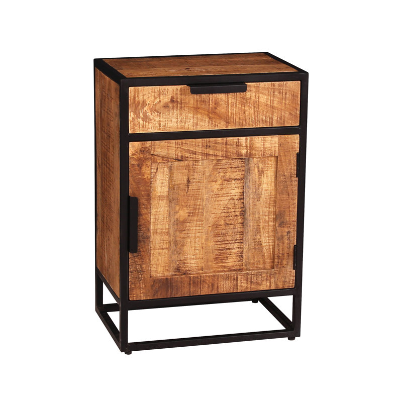 Henn Combination Chest Of Drawers With One Drawer Made Of Solid Wood