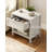 Farmhouse 1-Drawer Nightstand – Solid Wood Bedside Table, Rustic End Table With Storage For Bedroom-1618480596-1618480586