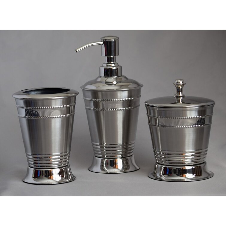 Orren Ellis Braeside Stainless Steel 7 Piece Bathroom Accessory Set &  Reviews