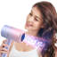 Sèche-cheveux hai bleu clair dégradé pour cheveux-132565689