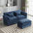 Luxurious Oversized Double Sofa with Removable Armrests and Side Pockets-1268184556