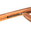 Gaylene 169cm Long Reclining Acacia Single Chaise