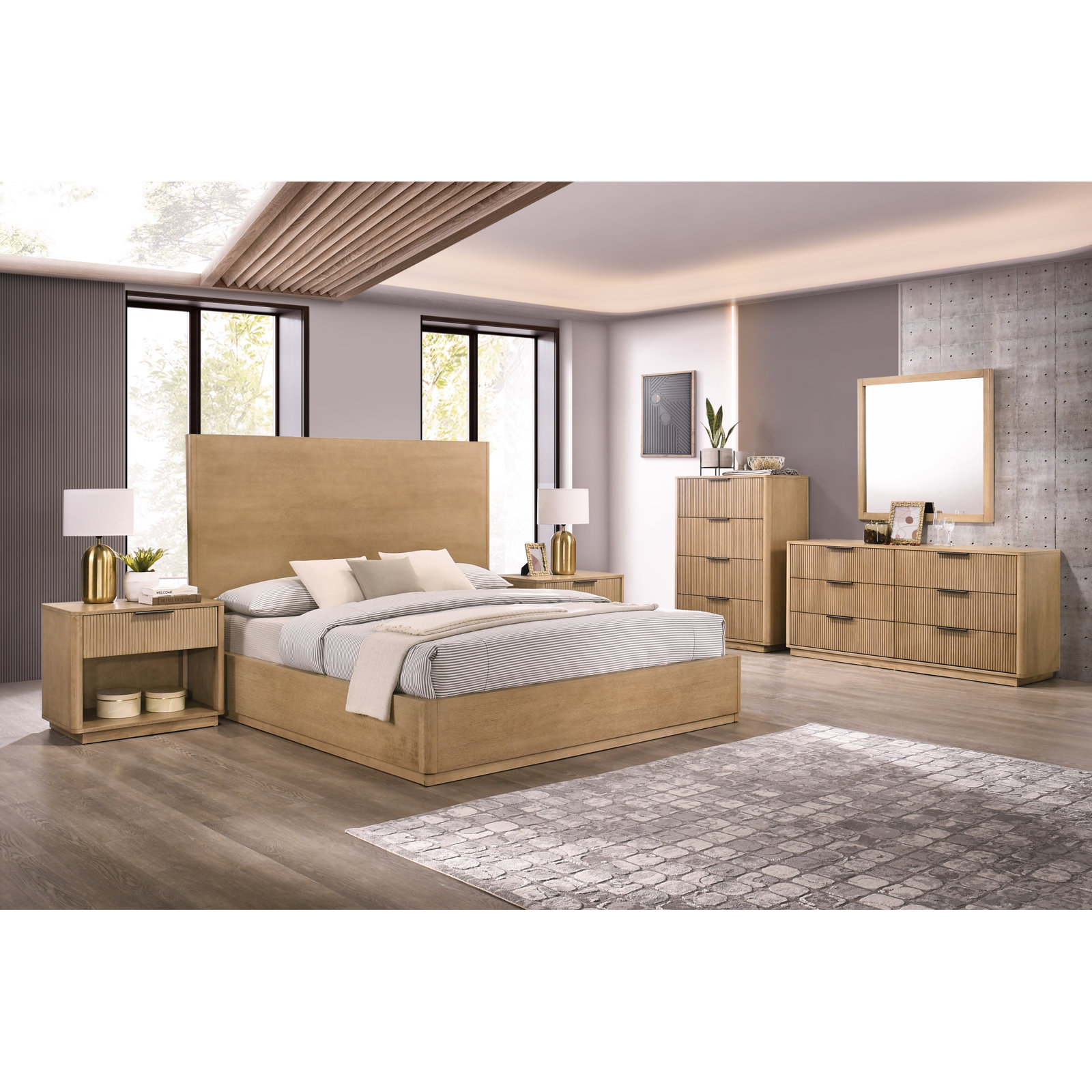 Akira Bedroom Set, King