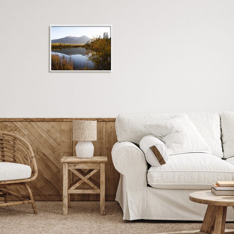 Paysage de montagne à couper le souffle par Carol Robinson - photographie, H 16 po x l 20 po x P 1,5 po