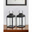 Ensemble de deux porte-bougie de plancher sans flamme-1514803336
