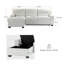 Stevonte 3 Seater Sofa & Chaise-1110089689