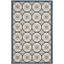 Tapis intérieur/extérieur beige/bleu marine Raymond-22211429