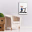  «Pig On Treadmill» par John Hovenstine, art mural sur toile, 18 po x 26 po