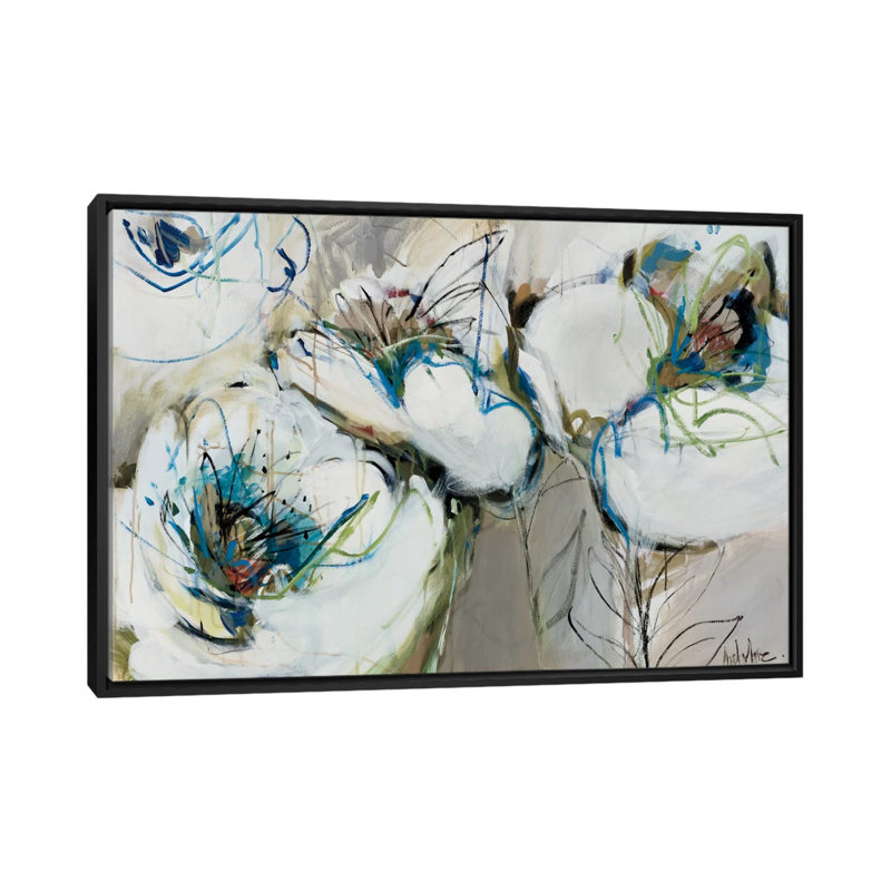 " Sundance " by Angela Maritz, 18" H x 26" W x 1.5" D, Black Framed Canvas, No Mat