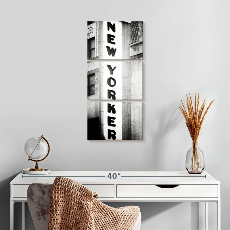 Hotel New Yorker, 27" H x 12" W